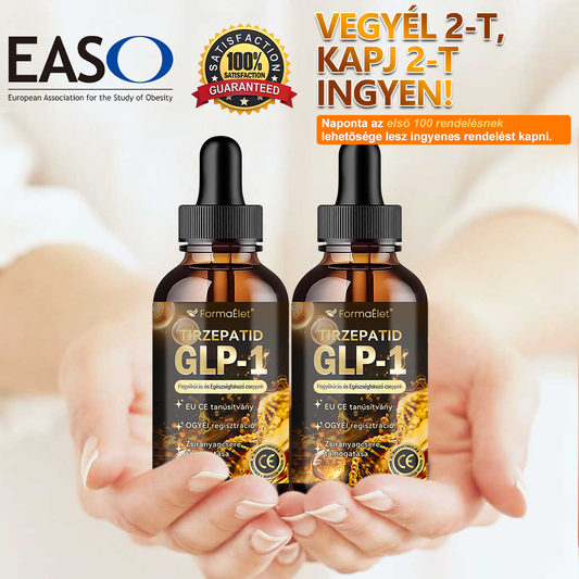 💧A Mayo Clinic által ajánlott | Hivatalos üzlet | FormaÉlet® GLP-1 Moringa Fogyókúrás és Egészségfokozó cseppek 🔥 (Élelmiszer-minőségű zsírégető – Az Obesity Society fejlesztése)