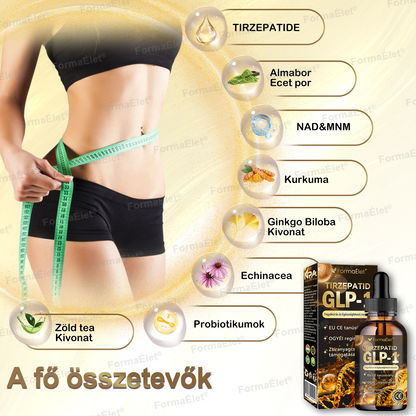 ⭐Hivatalos üzlet | FormaÉlet® GLP-1 Moringa Fogyókúrás és Egészségfokozó cseppek 🔥 (Élelmiszer-minőségű zsírégető – Az Obesity Society fejlesztése)